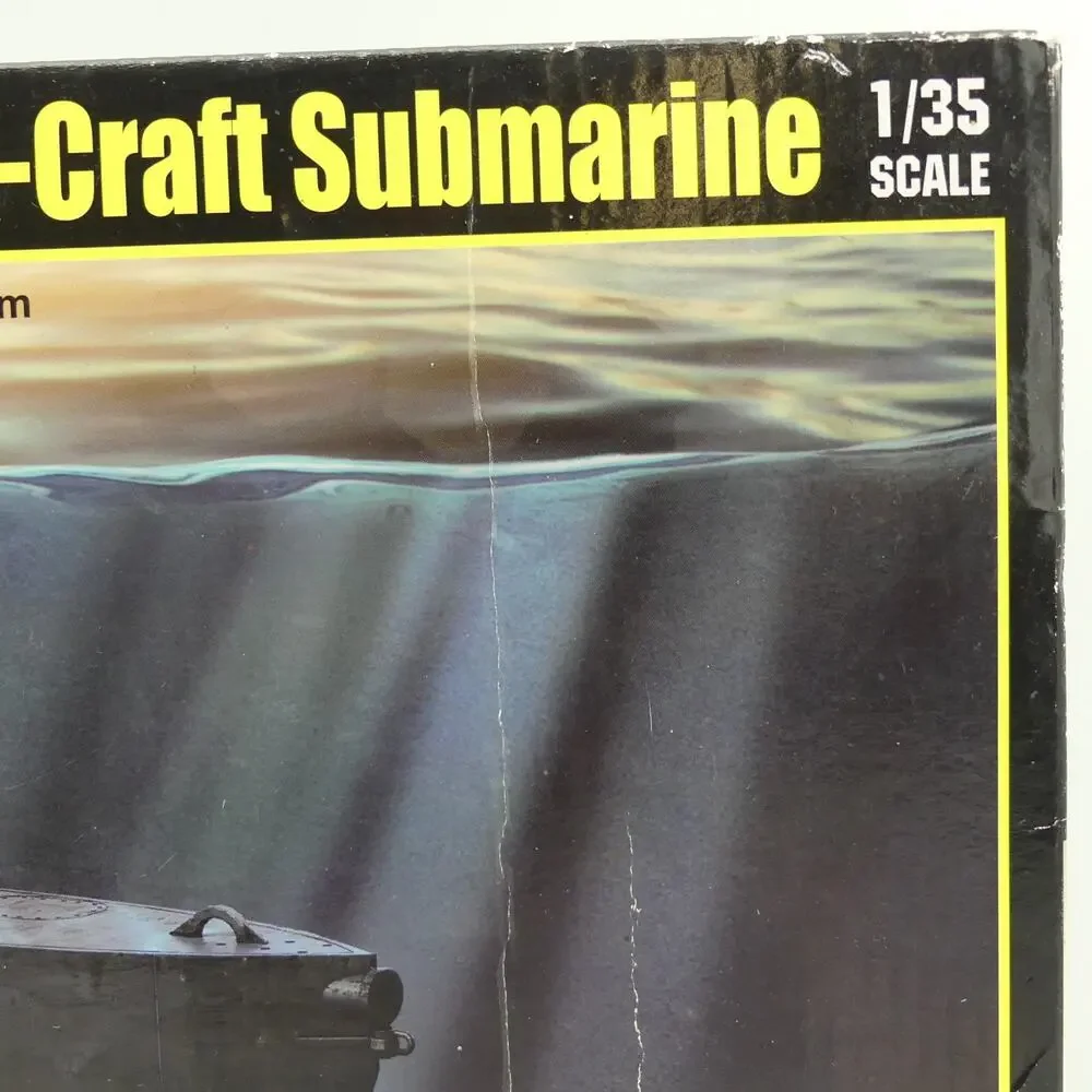 Merit International British HMS X-Craft Submarine 1/35 Model Kit Open Box